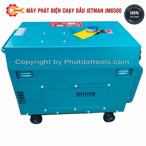 Máy phát điện chạy dầu JETMAN JM6500