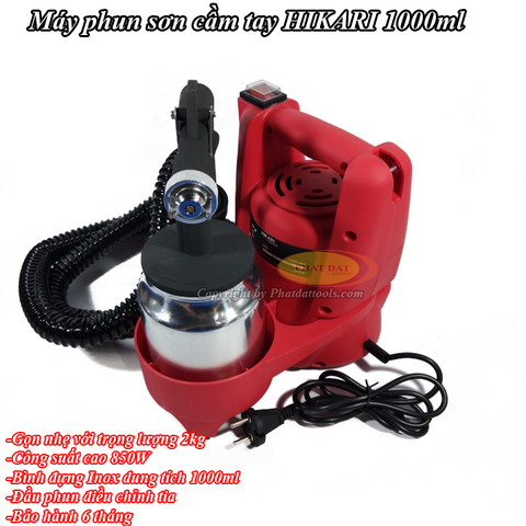 Máy Phun Sơn Dùng Điện Mini HIKARI EP-8