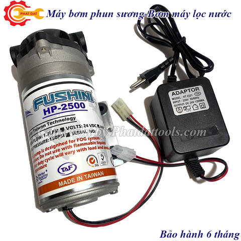 Bơm phun sương-tăng áp cho máy lọc nước FUSHINI HP-2500