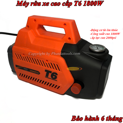 Máy rửa xe cao áp gia đình T6