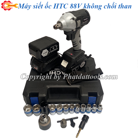 Máy siết ốc,bulong HITACHI dùng pin