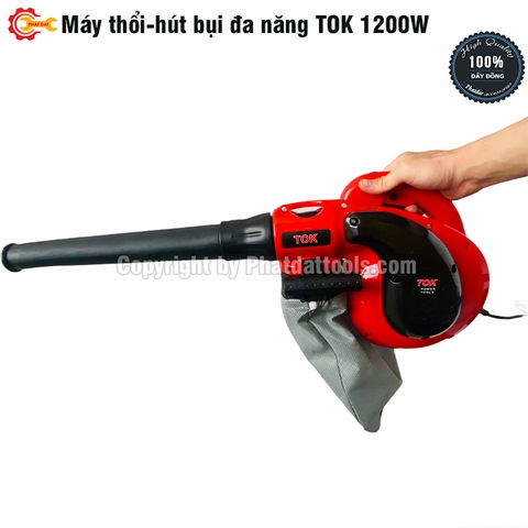 Máy thổi hút bụi 2 chức năng TOK 1200W