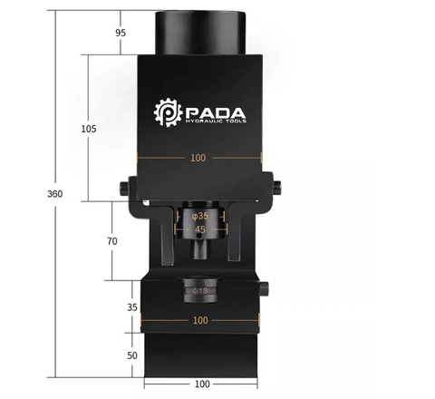 Máy Đột Lỗ Thủy Lực PADA CH75B