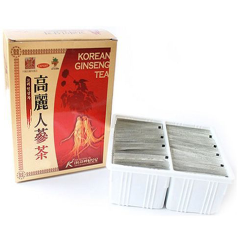 Trà Nhân Sâm Hàn Quốc Korean One Ginseng Tea. Hộp 100 gói