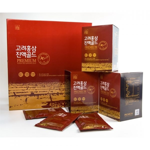 Nước hồng sâm nguyên chất Daedong Premium Korea Red Ginseng Gold 80ml - 60 gói
