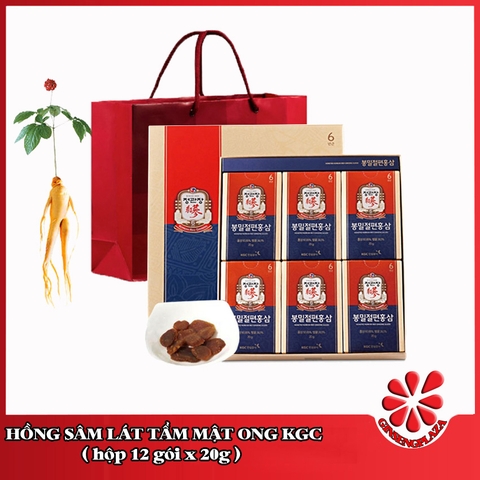 Hồng Sâm Lát Tẩm Mật Ong Cheong Kwan Jang - Hộp 12 gói x 20g