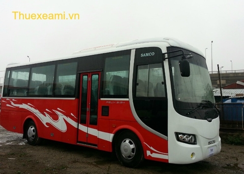 Xe 35 chỗ Samco đi Ba Vì 1 ngày