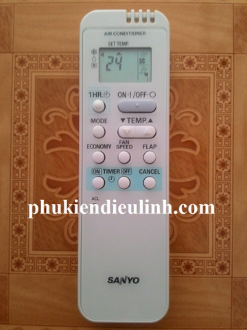 ĐIỀU KHIỂN ĐIỀU HÒA SANYO RCS-7S2E-G (HÀNG CHÍNH HÃNG)