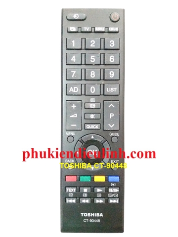 ĐIỀU KHIỂN TIVI TOSHIBA CT-90448  (HÀNG CHÍNH HÃNG)