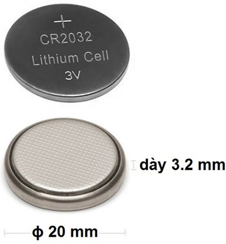 PIN LITHIUM CR2032-3V.