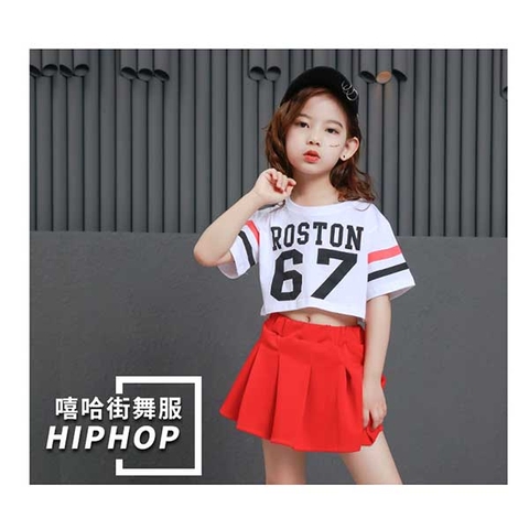 TRANG PHỤC NHẢY HIP HOP - CROP 67 CV MOCHINO