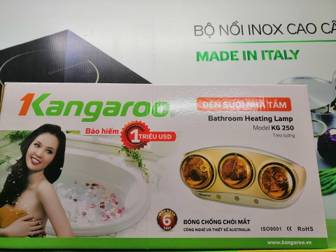 Đèn sưởi nhà tắm Kangaroo - KG250