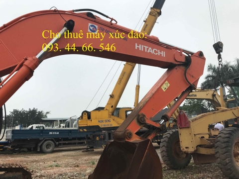 cho thuê máy xúc gầu 1.6 m3