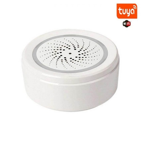 Còi báo động Tuya 3in1 (WiFi) Cảm Biến Nhiệt Độ Độ Ẩm Wifi ST-LB2