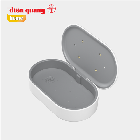 Hộp Diệt Khuẩn UVC Điện Quang ĐQ BOX01 02UV 15FWC ( 2W UV, 15W Fast Wireless Charging )