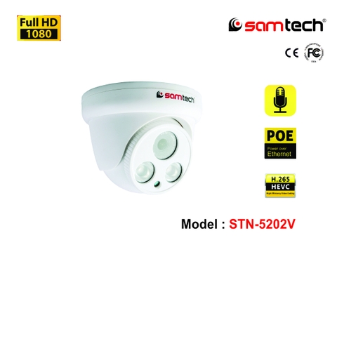Camera công nghệ IP Samtech 2.0 MP STN-5202V