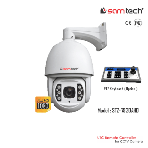 Camera Speed Dome công nghệ AHD SAMTECH STZ-7820AHD Full HD 2.0 Megapixel