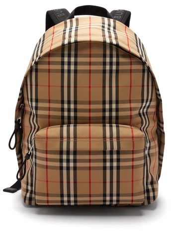 BALO BURBERRY  Jett Vintage-check backpack