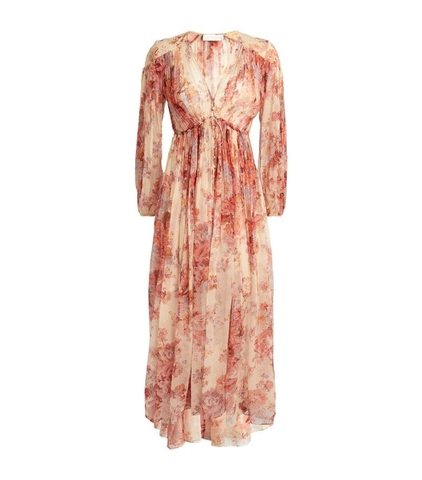 VÁY ZIMMERMANN Gathered Devi Maxi Dress