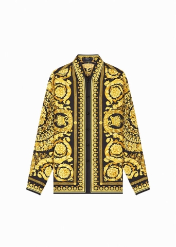 ÁO VERSACE BAROCCO SILK SHIRT SS2022