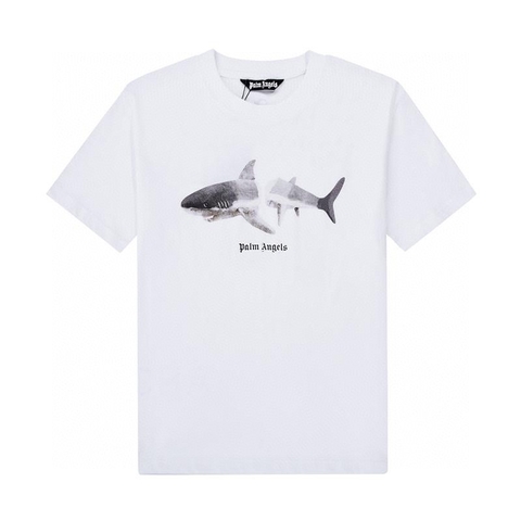 ÁO PALM ANGELS SHARK cotton T-shirt SS2022
