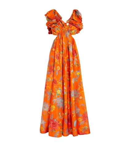 VÁY ZIMMERMANN Gathered Lyrical Mini Dress