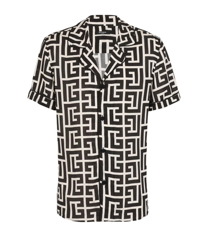 ÁO BALMAIN MONOGRAM CUBAN Shirt