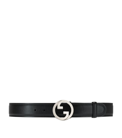 DÂY LƯNG GUCCI  Leather Blondie Belt khóa trắng