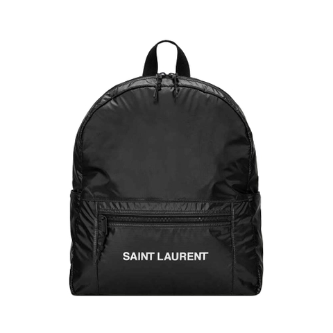 BALO Saint Laurent YSL Nuxx Backpack in Nylon-Black