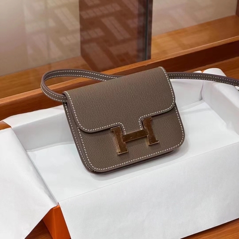 TÚI HERMES Constance Wallet Gris Elephant Epsom 14CM(giá liên hệ)