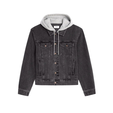 ÁO CELINE DENIM HOODIE JACKET