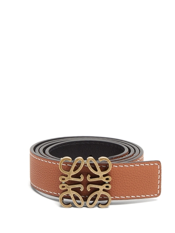 DÂY LƯNG LOEWE Anagram-buckle reversible leather belt