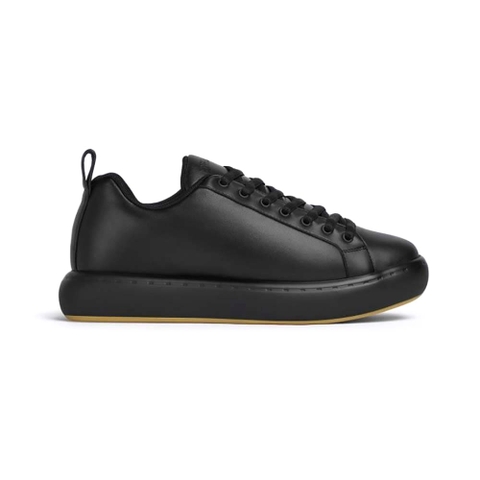 GIÀY Bottega Veneta Unisex Pillow Sneaker Padded Leather Lace-up Sneakers-Black