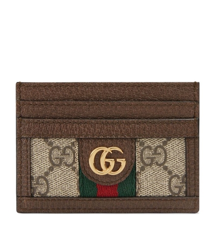 VÍ GUCCI  Ophidia Monogram Card Holder