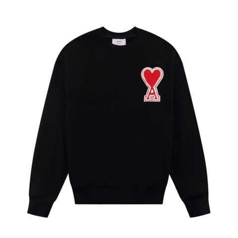 ÁO Ami Paris Heart Logo Sweater Unisex