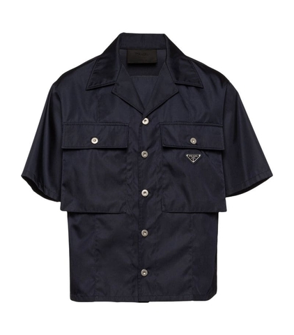 ÁO PRADA Re-Nylon Cargo Shirt
