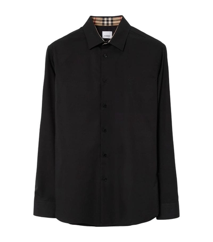 ÁO BURBERRY  Embroidered Cotton Shirt