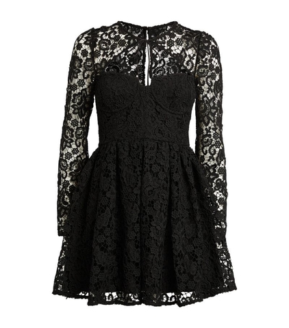VÁY SELF-PORTRAIT  Lace Midi Dress