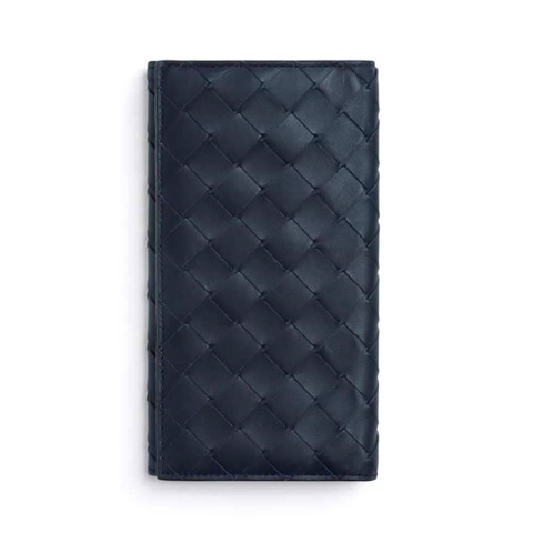 Ví Bottega Veneta Long Intrecciato Wallet-Black