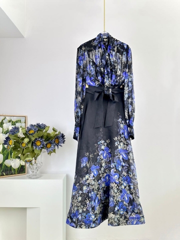 BỘ ZIMMERMANN Flower Vintage Dress