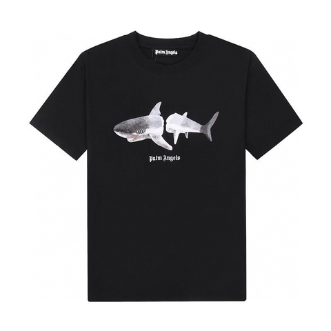 ÁO PALM ANGELS SHARK cotton T-shirt SS2022