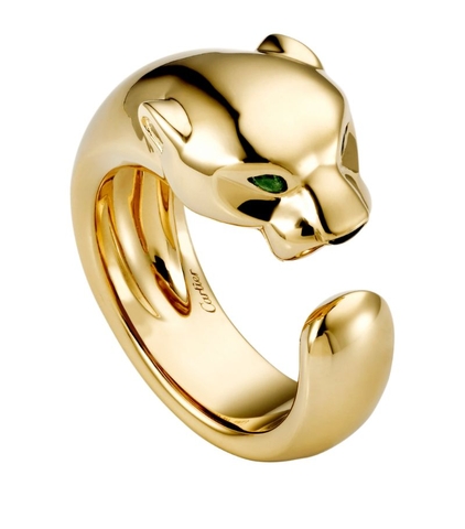 Nhẫn CARTIER Yellow Gold Massai Panthère de Cartier Ring vàng vàng 18K
