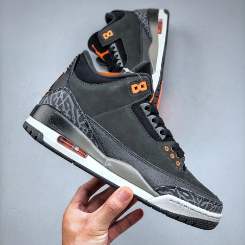 GIÀY Air Jordan 3 “Fear” Night Stadium/Total Orange-Black