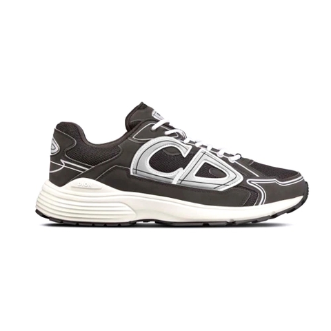 GIÀY DIOR Unisex CD Shoes B30 Low-Top Black Mesh and Technical Fabric