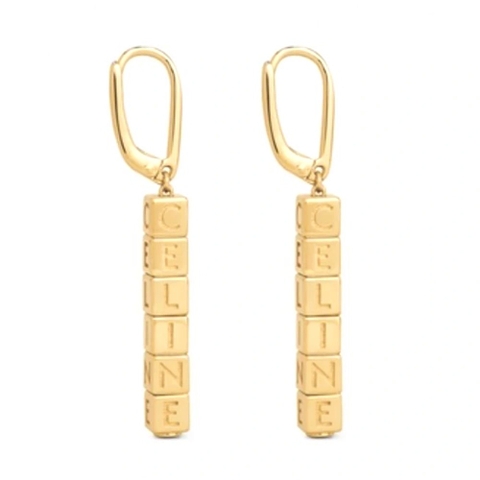 Bông tai Celine Women Earrings in Brass with Gold Finish