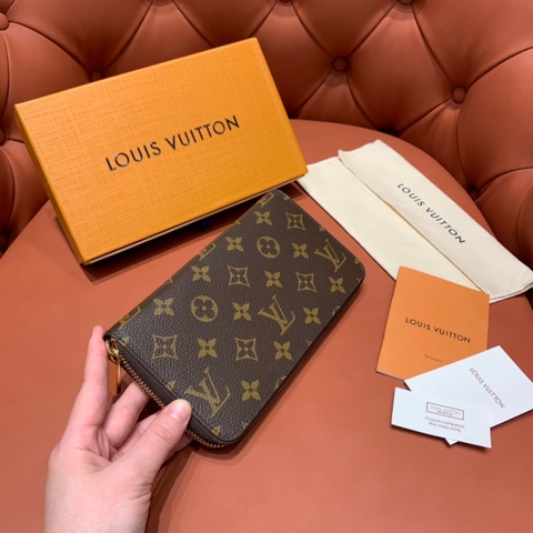 VÍ LOUIS VUITTON MONOGRAM LONG WALLET ZIP