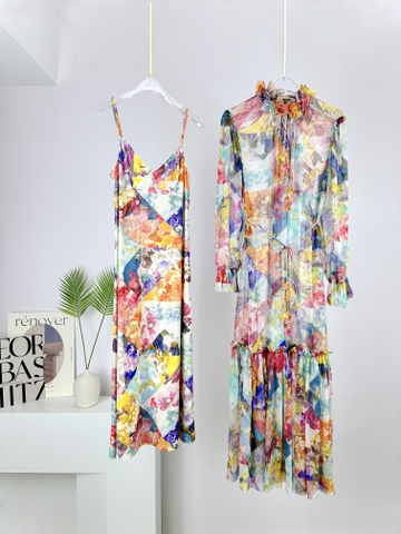 VÁY ZIMMERMANN Flower Vintage Dress