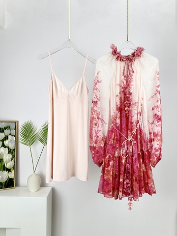 VÁY ZIMMERMANN Red Flower Vintage Dress