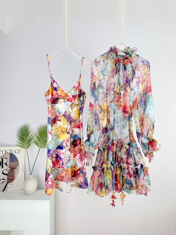 VÁY ZIMMERMANN Flower Vintage Dress