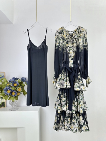 VÁY ZIMMERMANN Camellia Flower Vintage Dress
